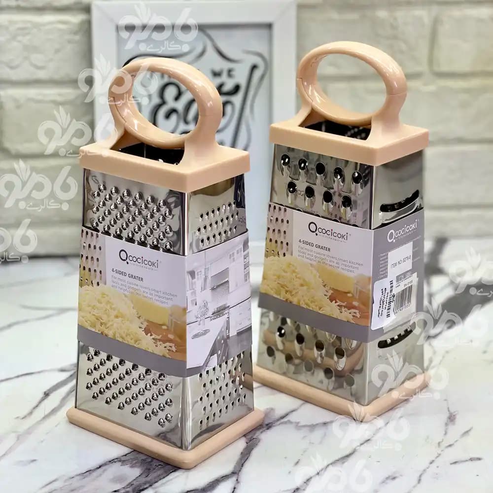 رنده استیل دسته بیضی 25سانت — تصویر ۲