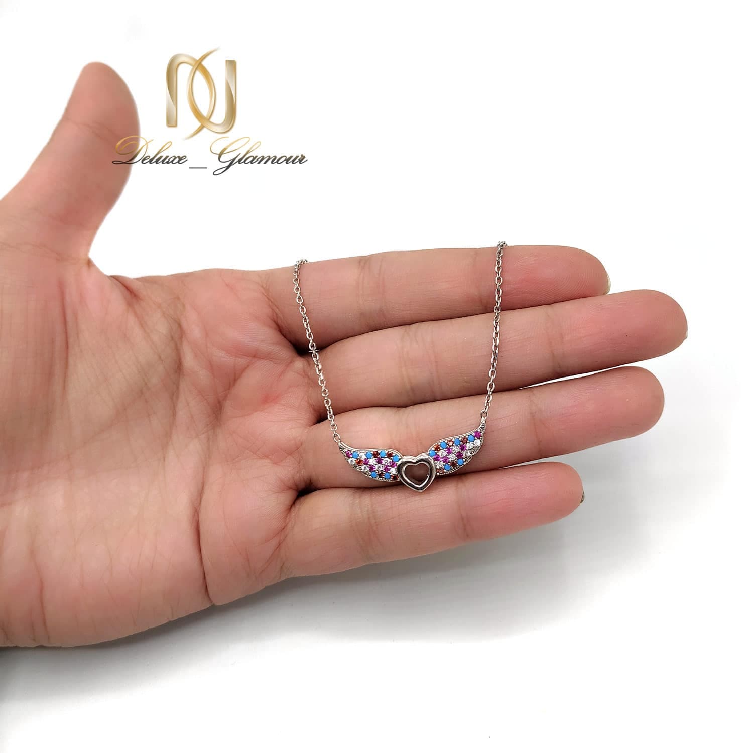 گردنبند دخترانه نقره خارجی ستاره nw-n746 — تصویر ۵