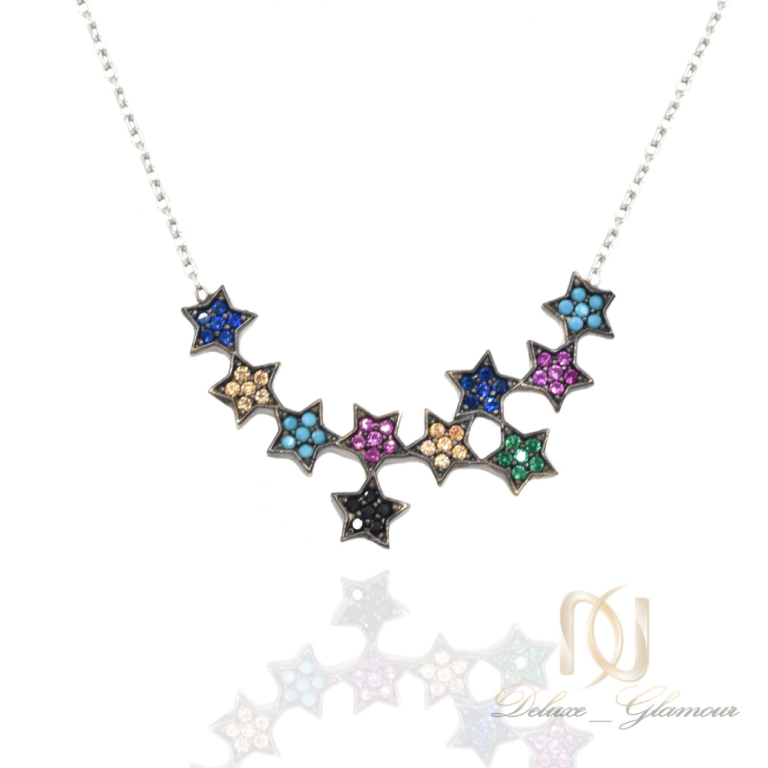 گردنبند دخترانه نقره خارجی ستاره nw-n746