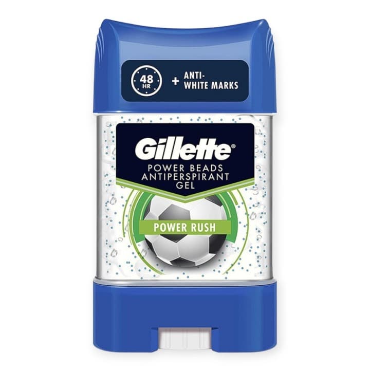 مام ژله ای دانه دار ژیلت Gillette مدل پاور راش POWER RUSH حجم 70 میلی لیتر
