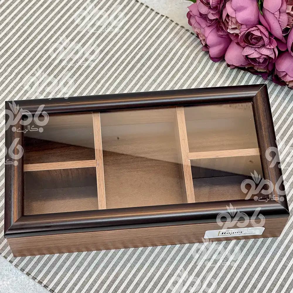 تیبگ چوبی 5خانه رومر 16*30 سانت — تصویر ۳