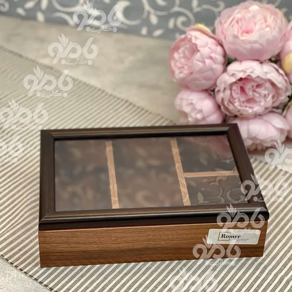 تیبگ چوبی 4خانه رومر 19*28 سانت — تصویر ۲