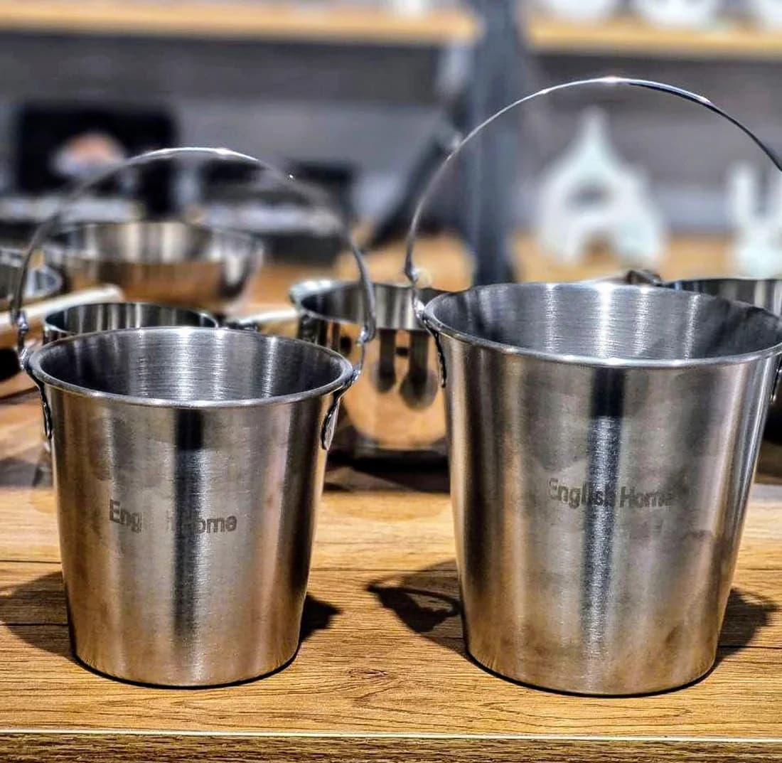 سطل یخدان استیل وارداتی — تصویر ۳