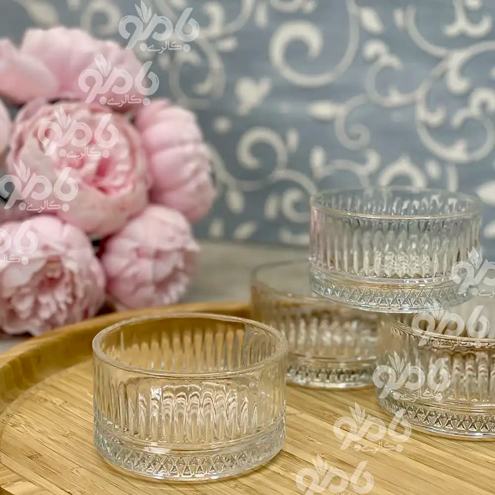 پیاله شیشه ای اسلو 6عددی قطر 10سانت — تصویر ۳