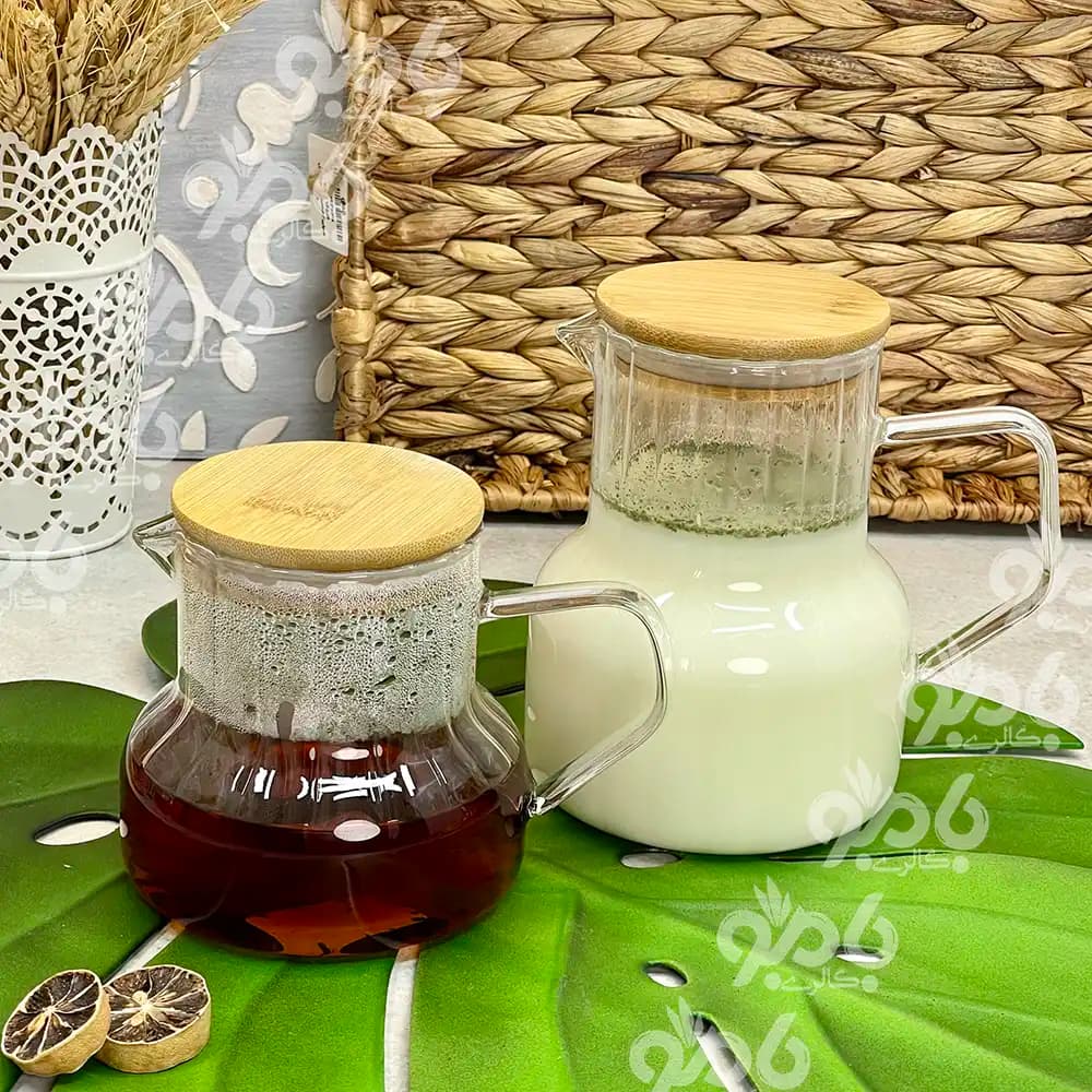 پارچ و قوری شیار دار نوردیک پیرکس — تصویر ۲