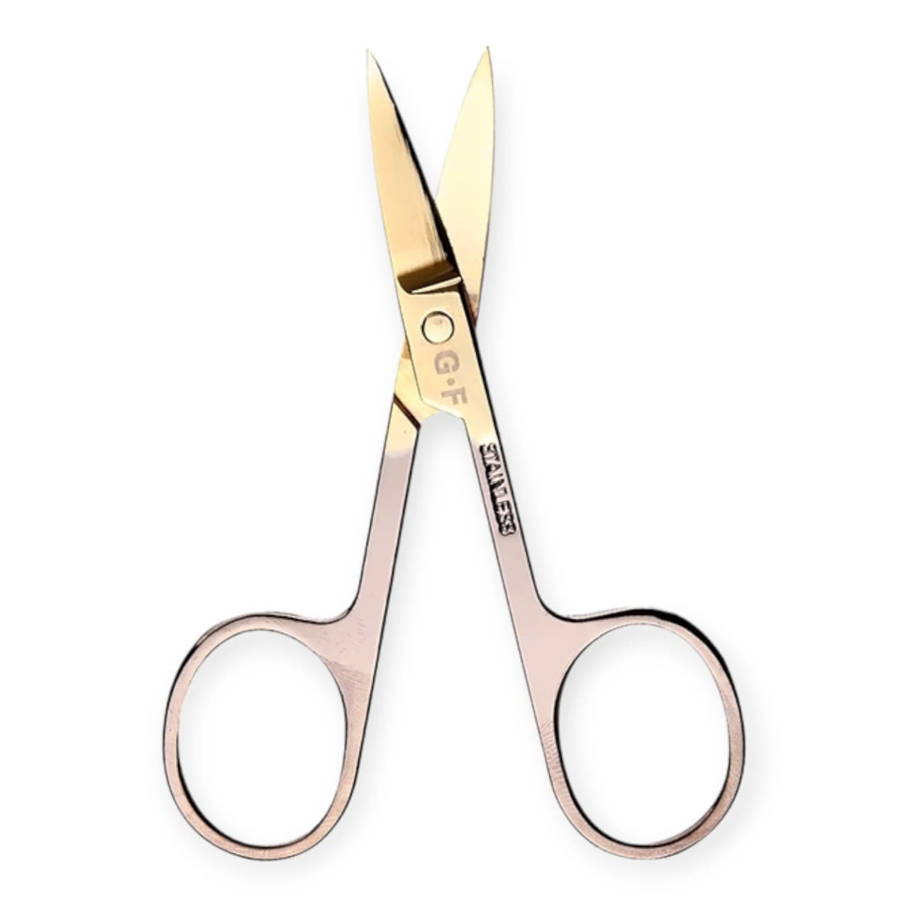 قیچی ابرو گلدن سر طلایی فیشر GOLDEN FISHER مدل G14