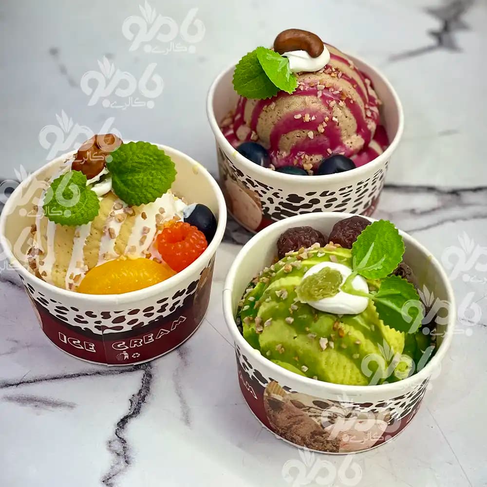 رو یخچالی مگنتی طرح کاپ کیک