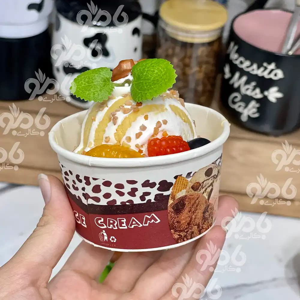 رو یخچالی مگنتی طرح کاپ کیک — تصویر ۲