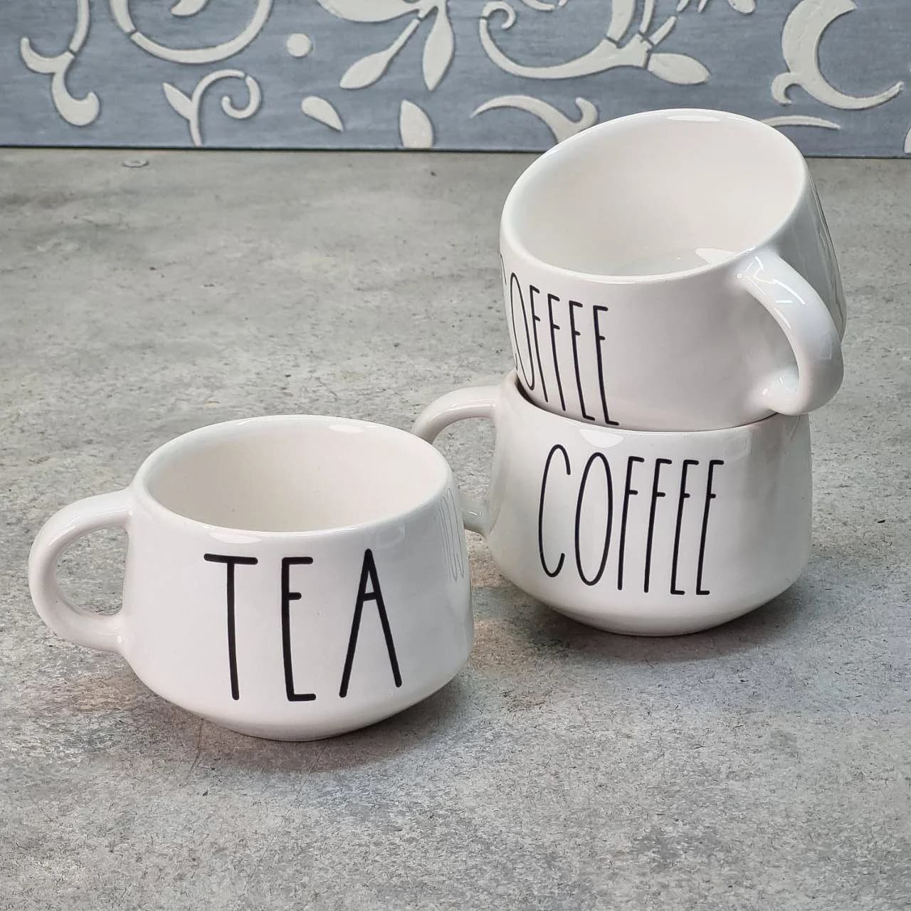 فنجان سرامیکی تکست مخروطی TEA