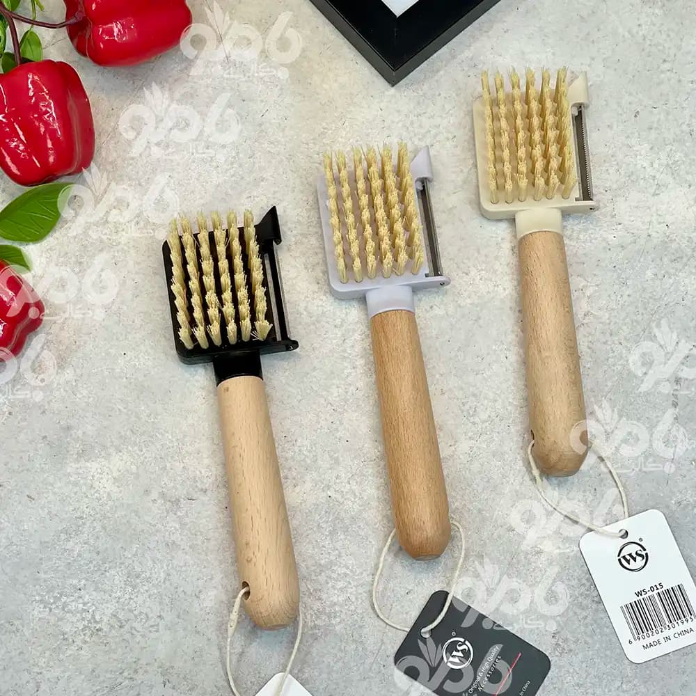 پوست کن و فرچه چوبی وارداتی WS015 — تصویر ۵