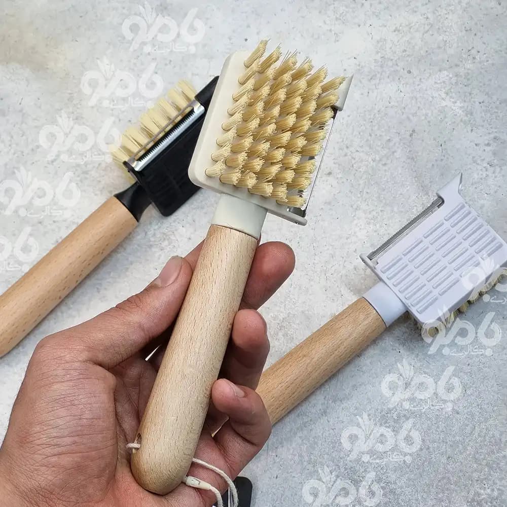 پوست کن و فرچه چوبی وارداتی WS015 — تصویر ۲