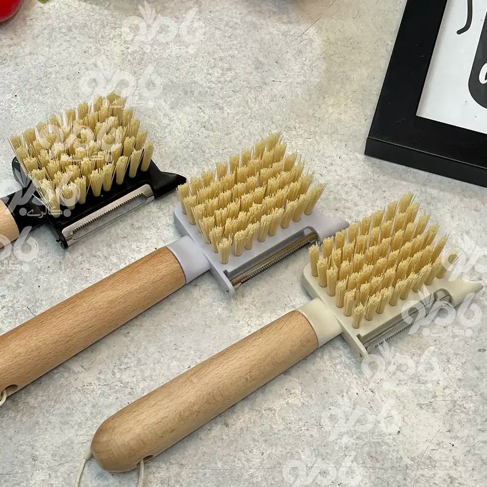 پوست کن و فرچه چوبی وارداتی WS015