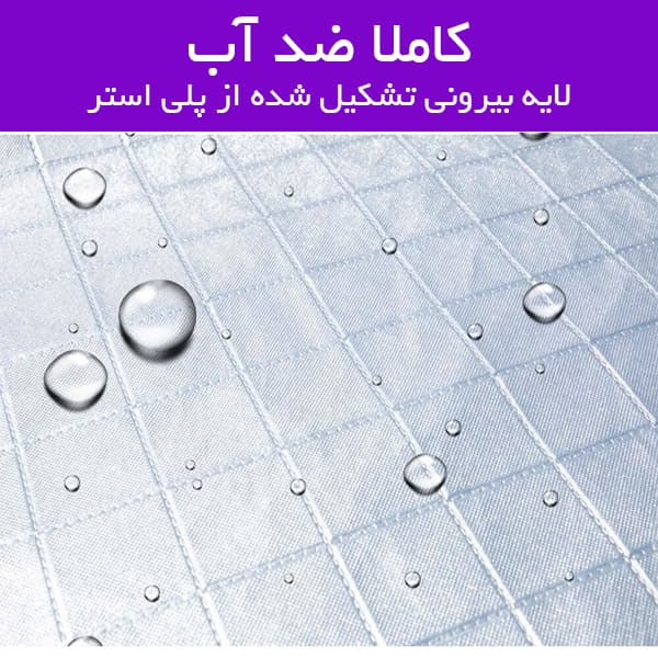 چادر ماشین اشکودا اکتاویا | octavia مدل شمعی برند Polestra وارداتی — تصویر ۸