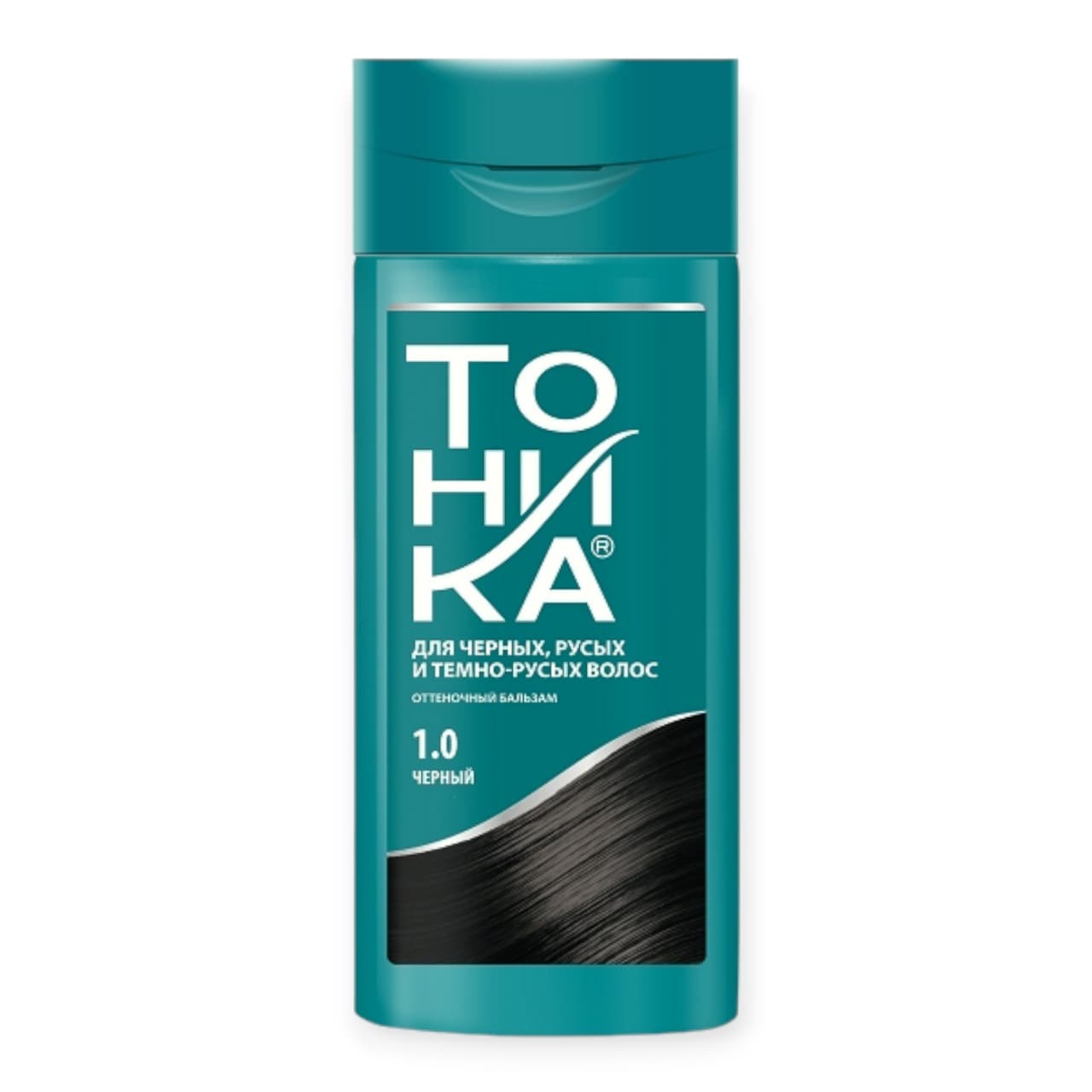 شامپو رنگ مو تونیکا TOHNKA شماره 1.0 حجم 150 میلی لیتر رنگ مشکی