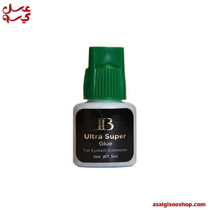چسب اکستنشن مژه آی بی اصل مدل Ultra Super درب سبز-کد1435