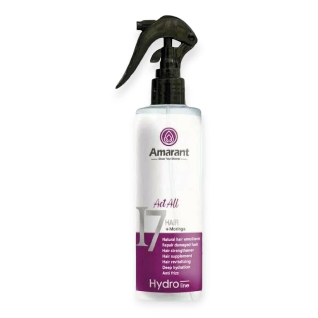 افشانه مو یا اسپری نرم کننده مو آمارانت AMARANT مدل هیدرو HYDRO حجم 250 میلی لیتر