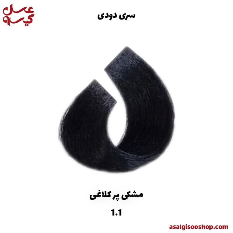 رنگ مو کاترومر KATROMER سری دودی-کد1401