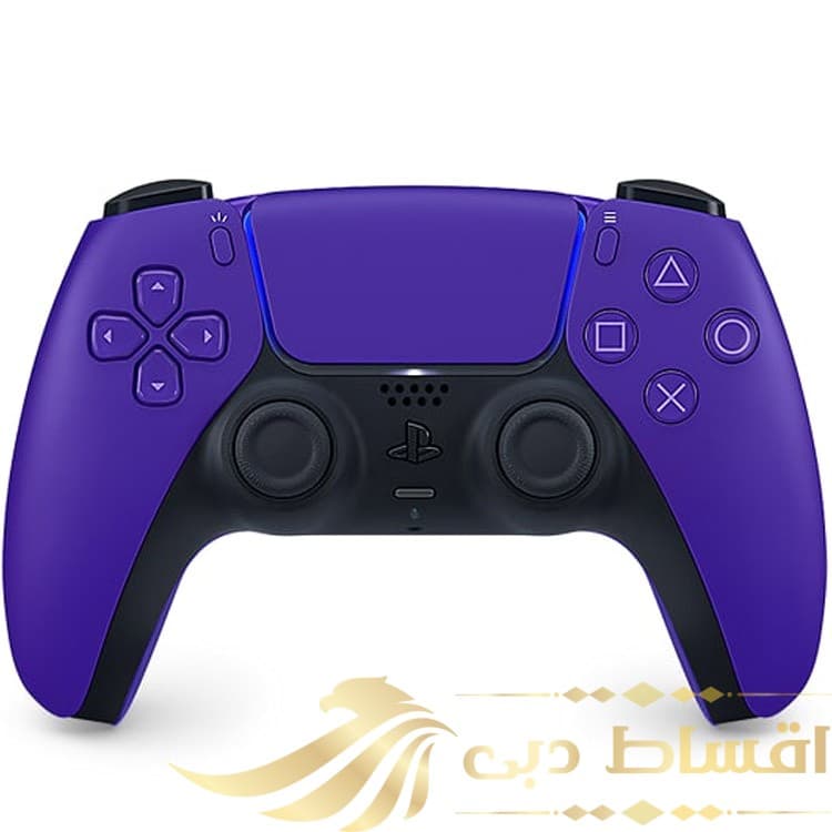 PlayStation 5 دیسک خور + دوال سنس بنفش — تصویر ۲