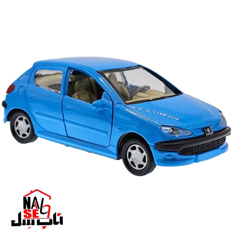 ماشین بازی ناب سل مدل پژو 206 کد 03 lb — تصویر ۳
