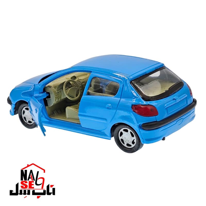 ماشین بازی ناب سل مدل پژو 206 کد 03 lb — تصویر ۲