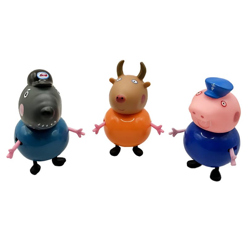 فیگور ناب سل مدل Peppa Pig کد FI11113 مجموعه 3 عددی