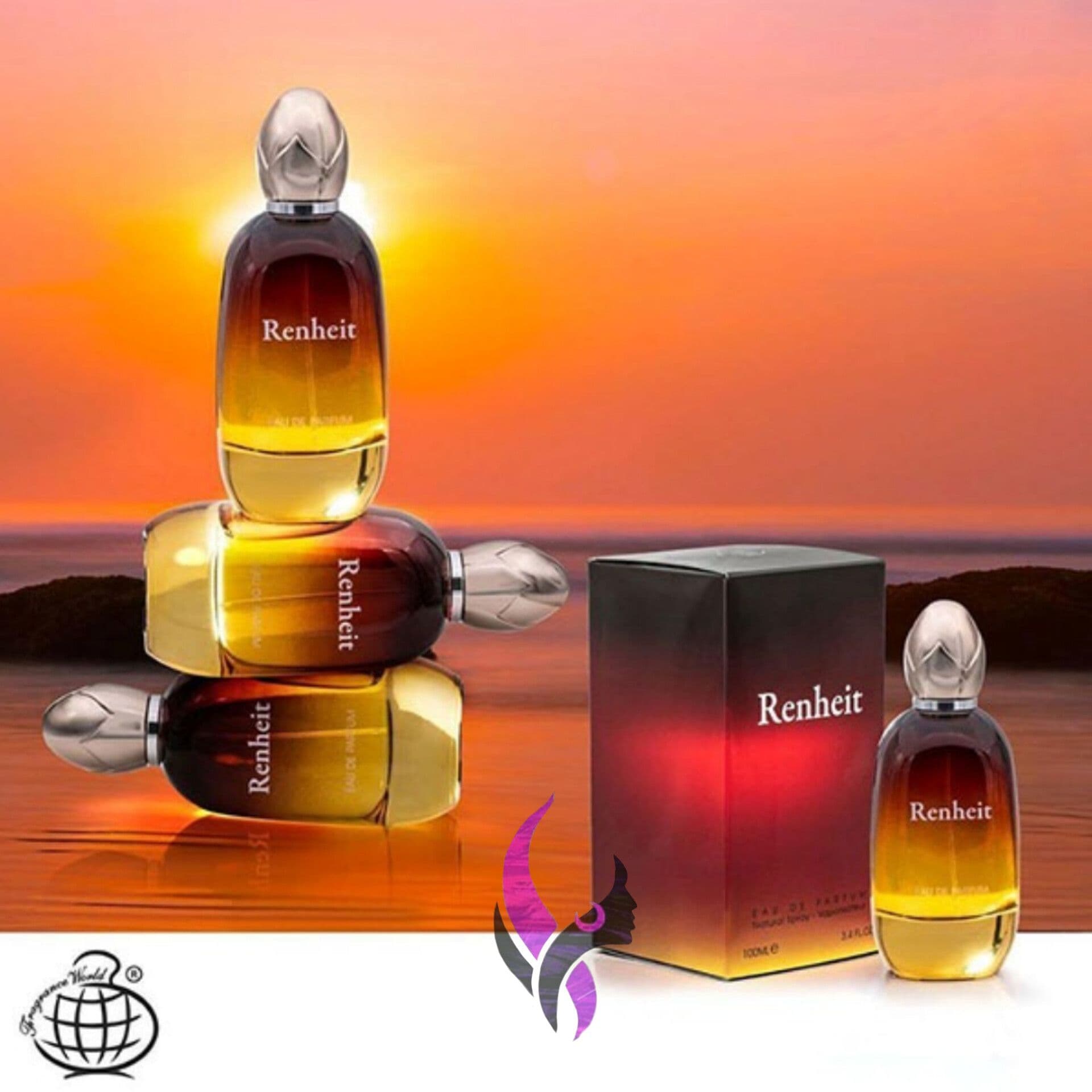 عطر ادکلن مردانه دیور فارنهایت فرگرانس ورد رنهایت (Fragrance World Dior Fahrenheit)