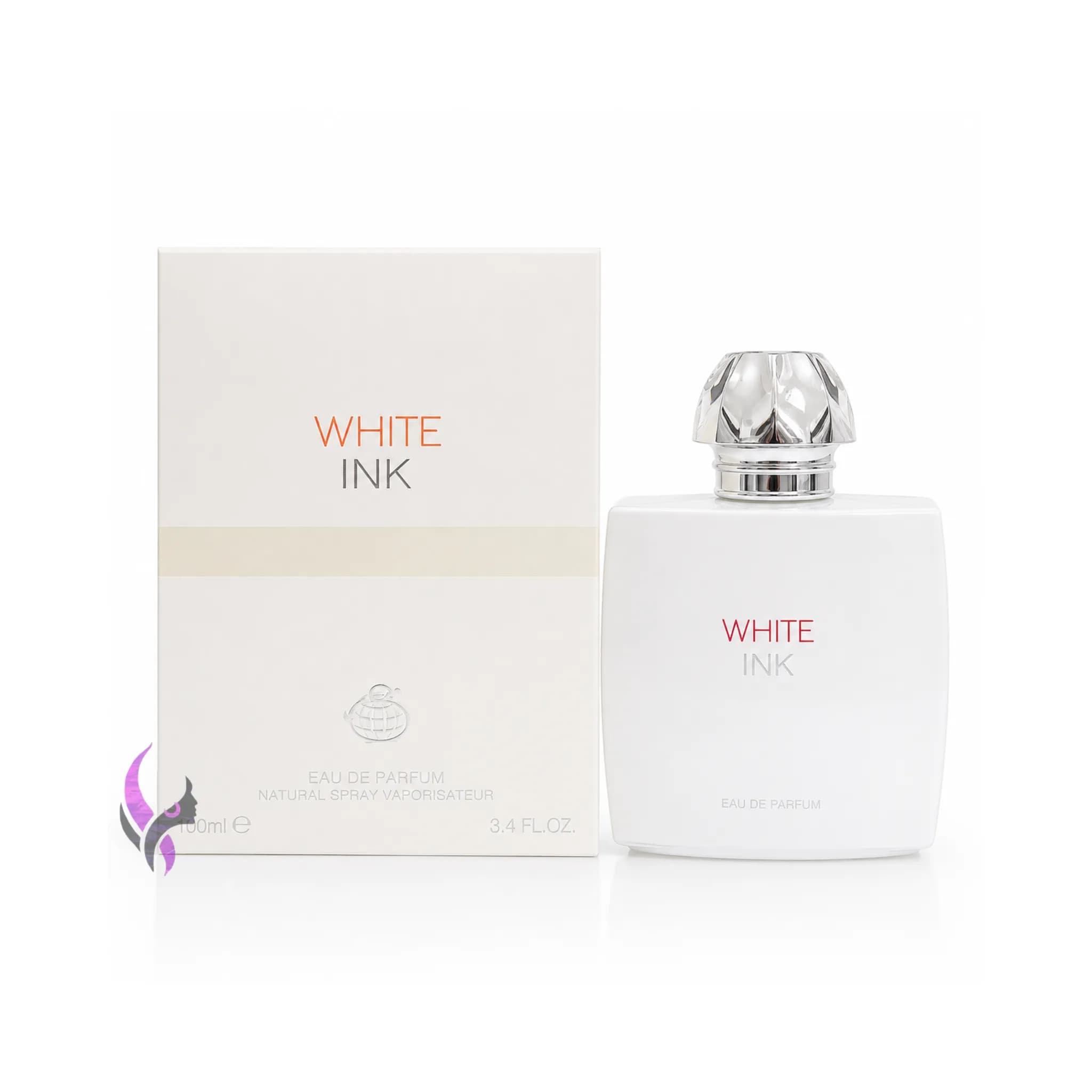 ادکلن مردانه فرگرانس ورد White Ink حجم ۱۰۰ میل رایحه لالیک سفید