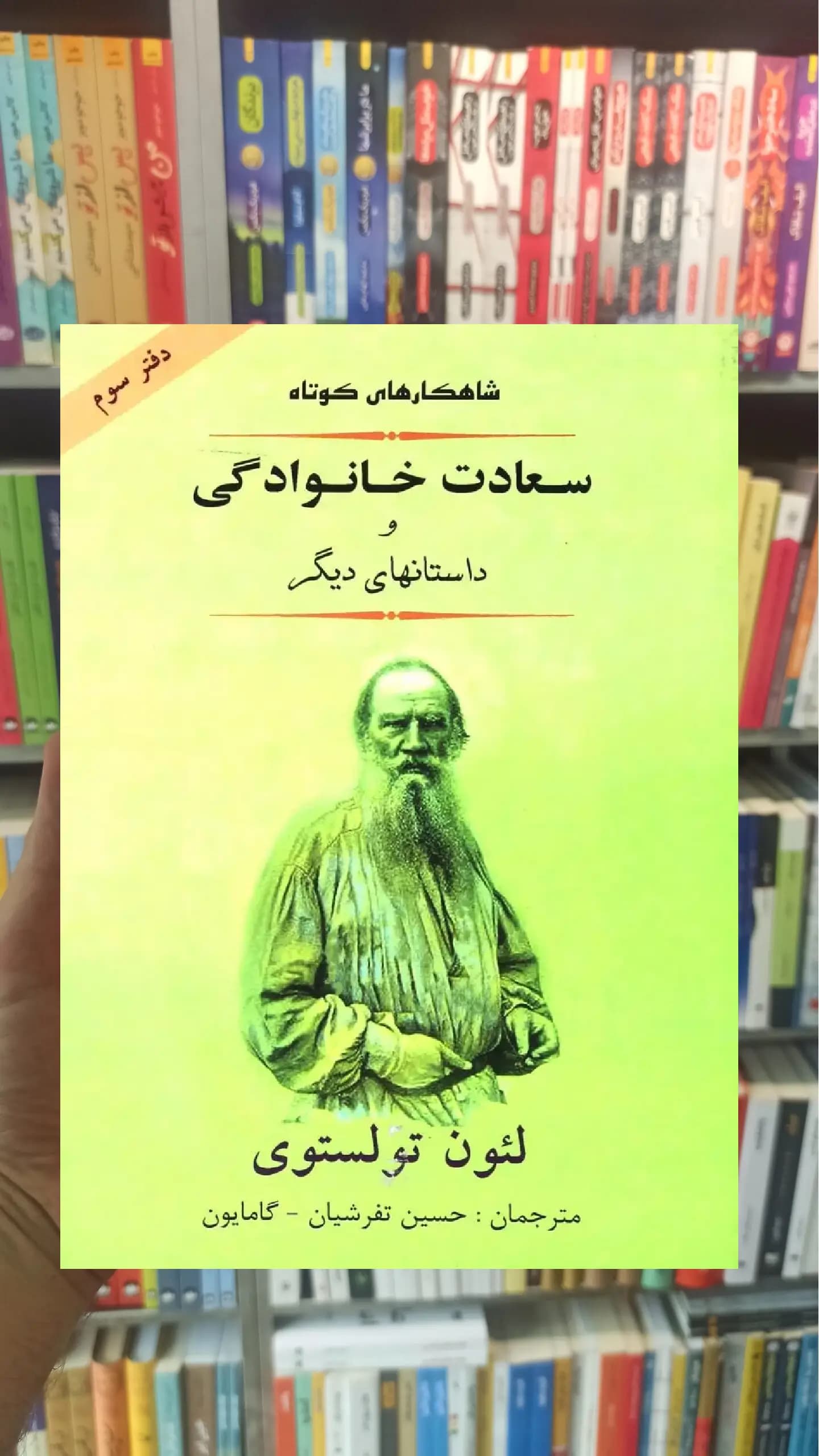 سعادت خانوادگی و داستانهای دیگر تولستوی جامی