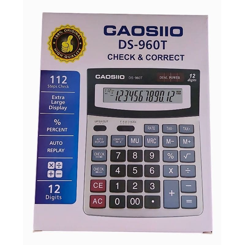 ماشین حساب CAOSIIO DS/960T — تصویر ۲