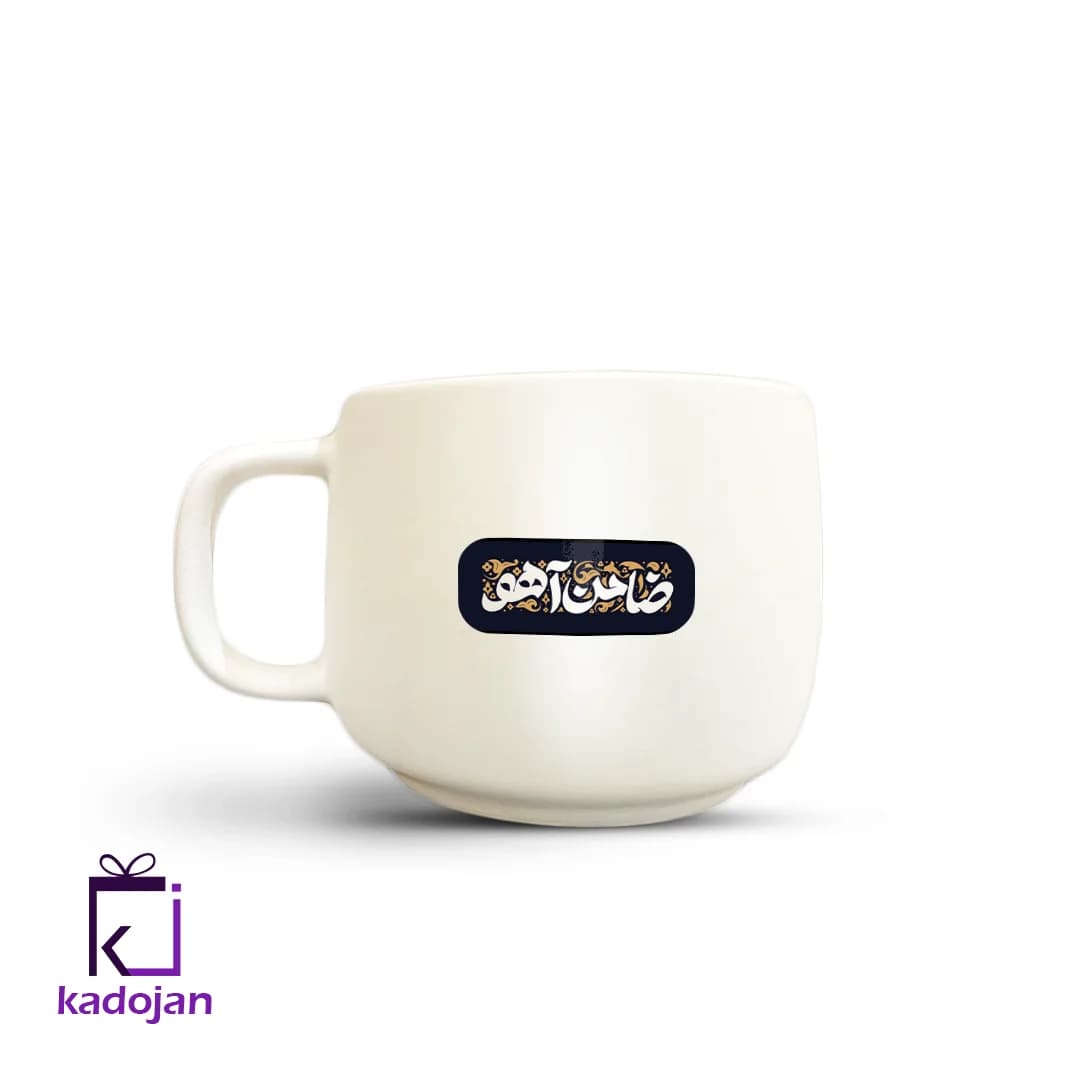 ماگ مذهبی طرح ضامن آهو کد 1593