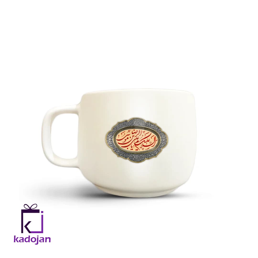 ماگ مذهبی طرح یاعلی این موسی الرضا کد 1584
