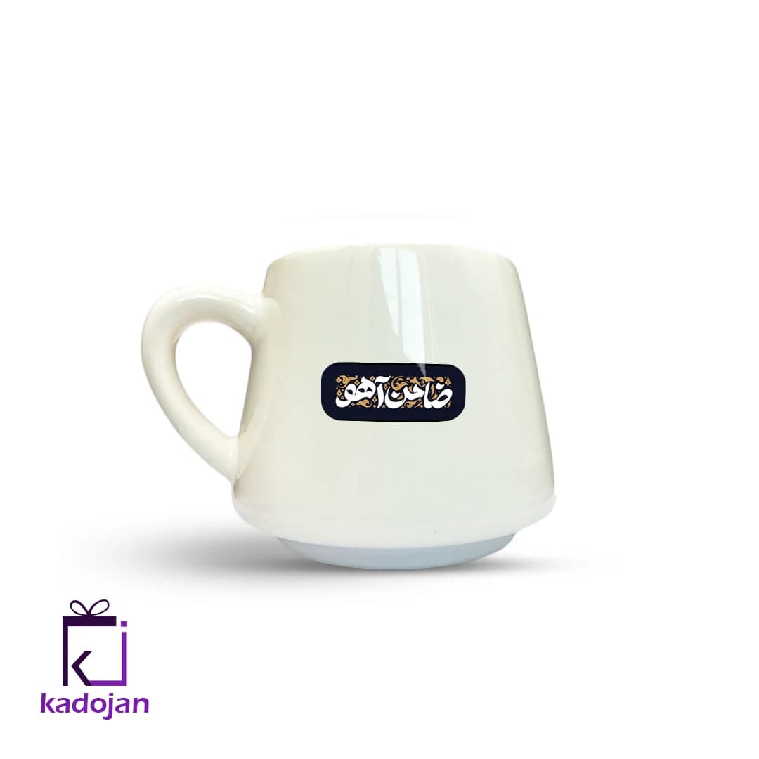 ماگ مذهبی طرح ضامن آهو کد 1506