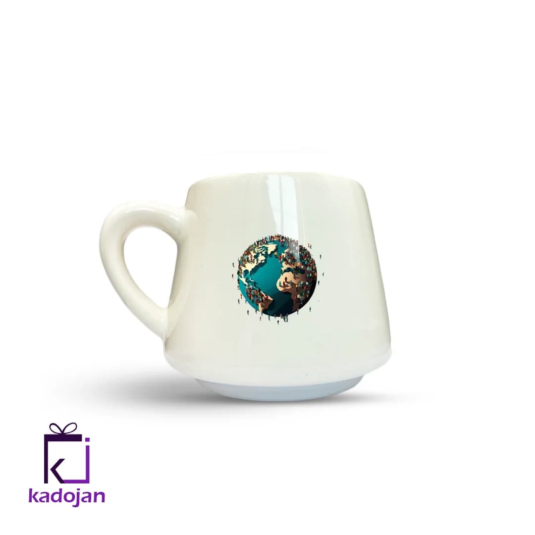 ماگ فانتزی طرح کره زمین کد 1513