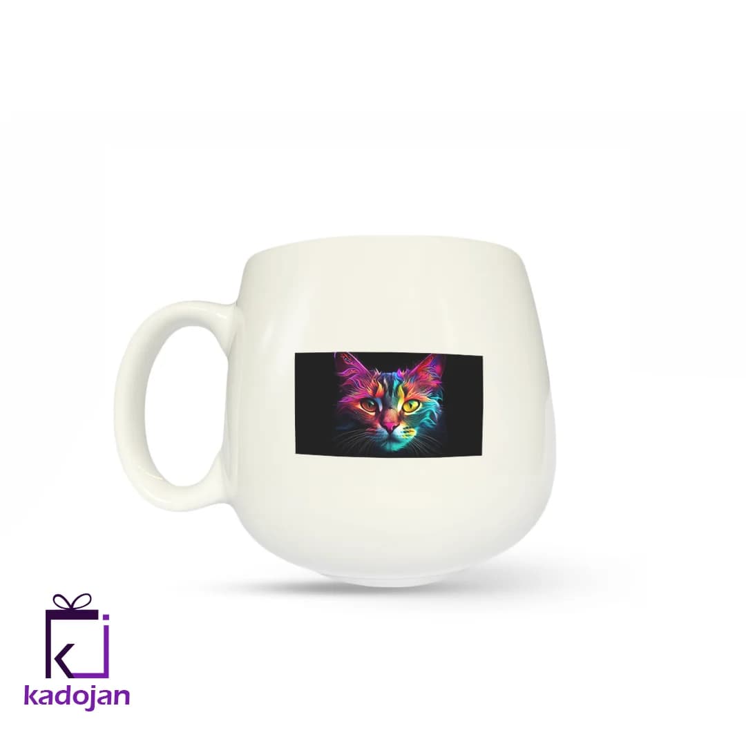 ماگ فانتزی طرح گربه کد 1495