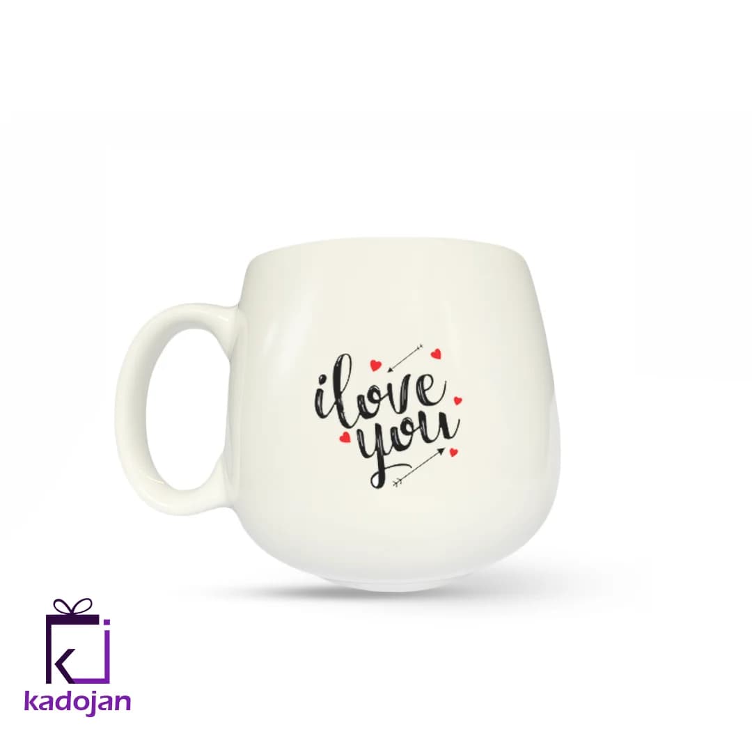 ماگ فانتزی طرح دوست دارم کد 1467