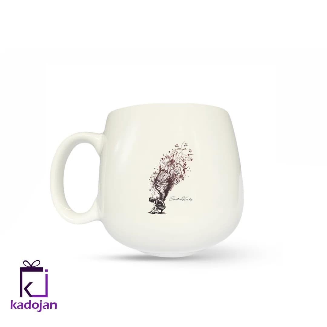 ماگ فانتزی طرح دار کد 1484