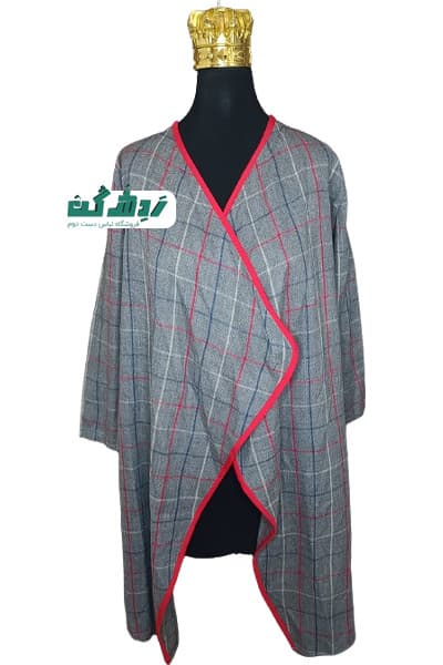 مانتو چهارخانه پاییزه زنانه دست دوم