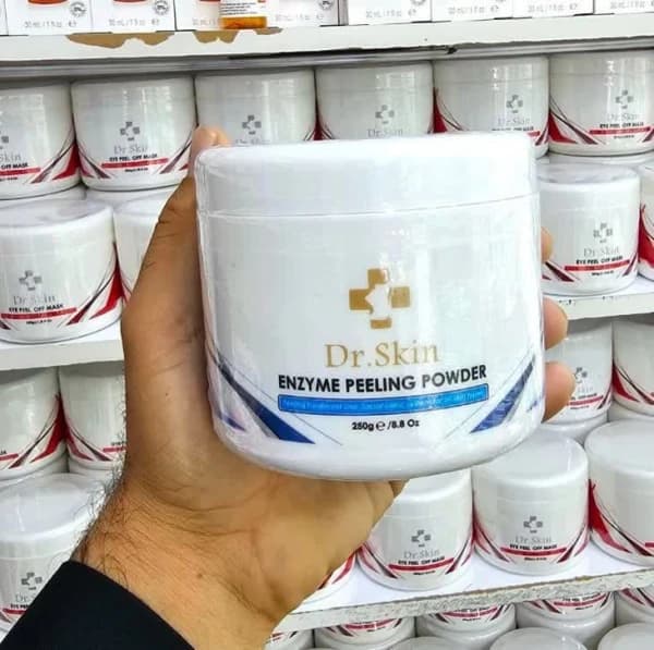 پیلینگ آنزیمی دکتر اسکین حجم 250 گرم — تصویر ۲
