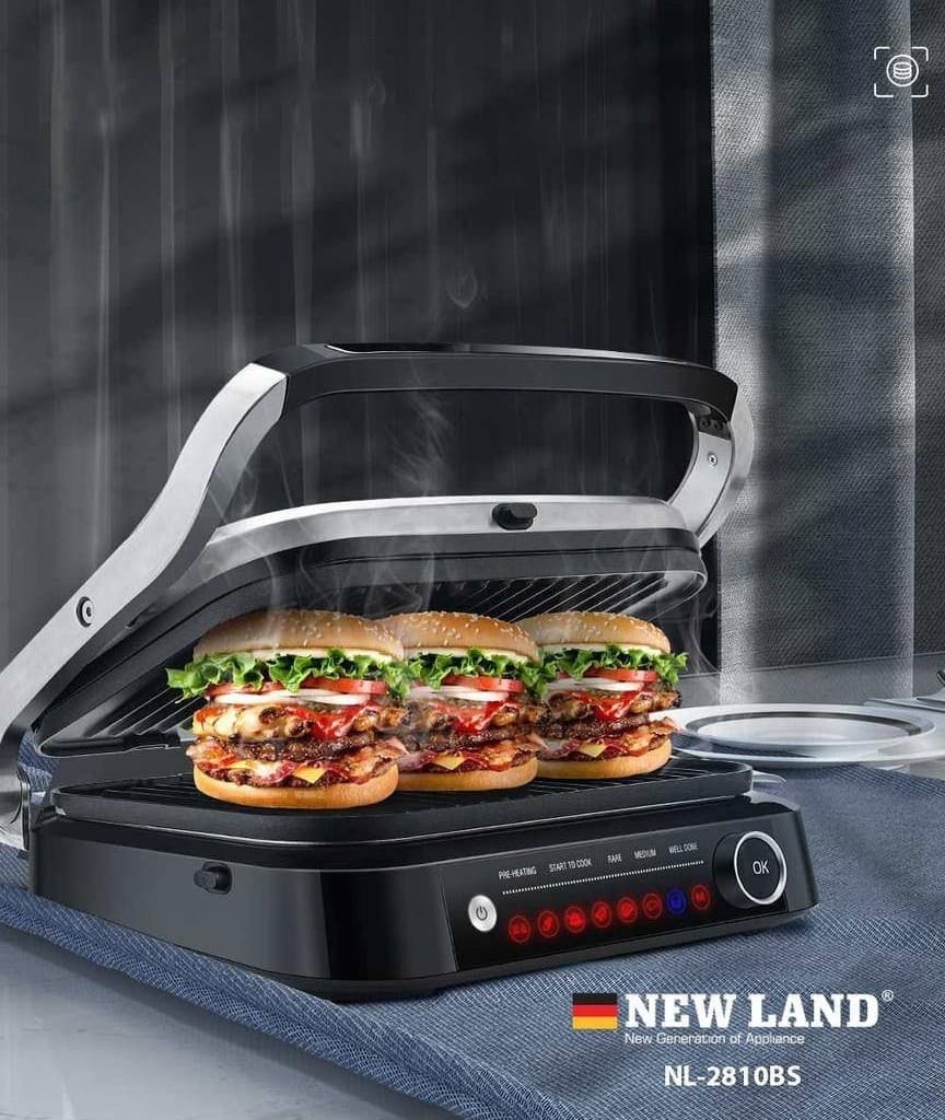 گریل حرفه ای نیولند مدل newland NL-2810BS — تصویر ۲