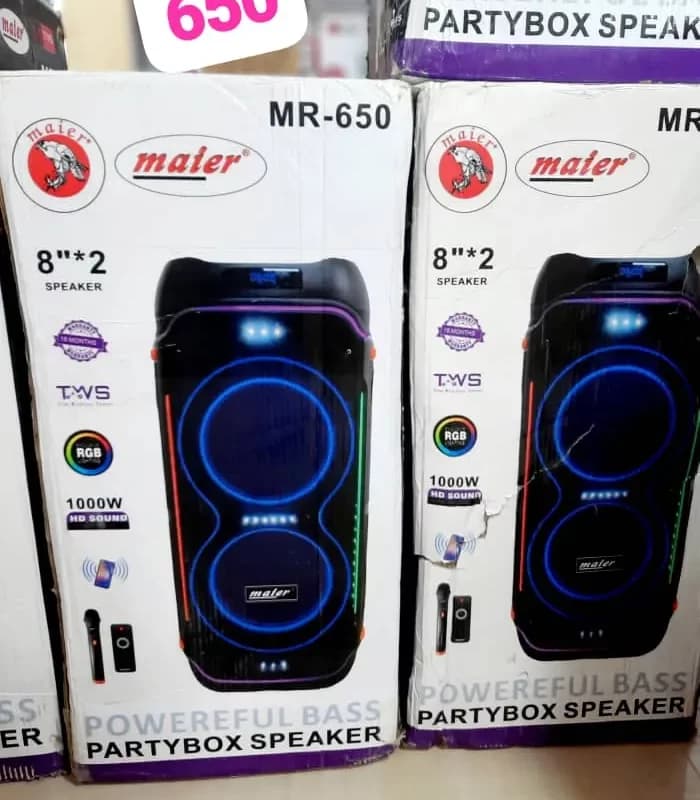 اسپیکر پارتی باکس مایر مدل MR-650 — تصویر ۲