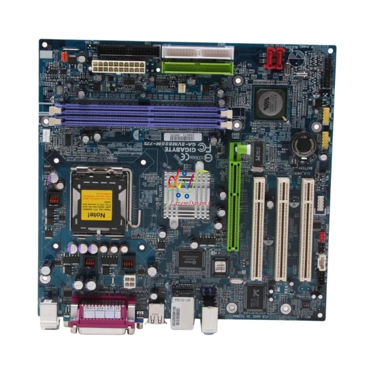 مادربرد استوک GIGABYTE مدل GA-8VM800M-775 — تصویر ۲