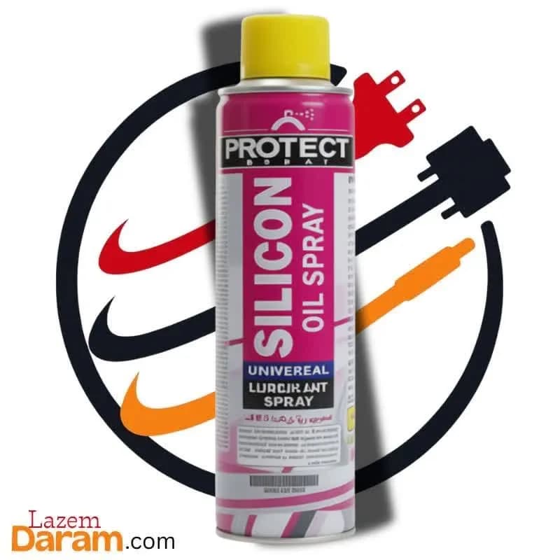 اسپری سیلیکون و روان‌کننده پروتکت (Protect) مدل Universal | حجم 300 میلی‌لیتر