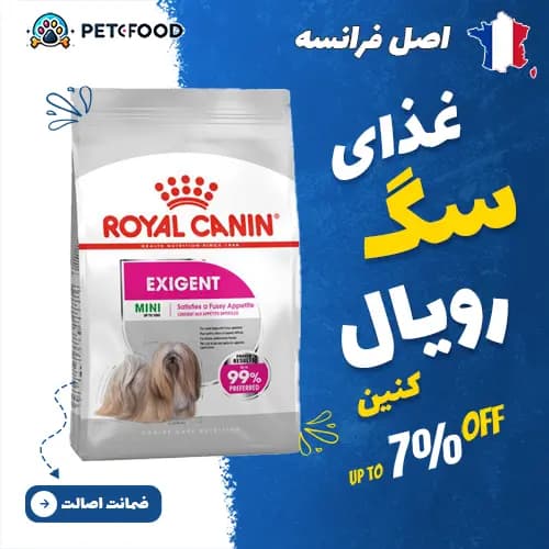 غذای خشک سگ بد غذا نژاد کوچک رویال کنین