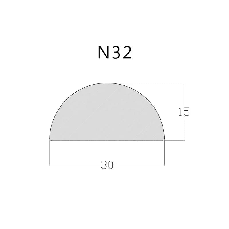 ابزار دکوراتیو مدرن پلی استایرن بهینا 3 سانتیمتر N32 — تصویر ۴