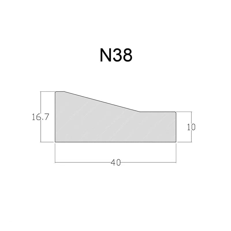 ابزار قاب بندی پلی استایرن بهینا 4 سانتیمتر N38 — تصویر ۷