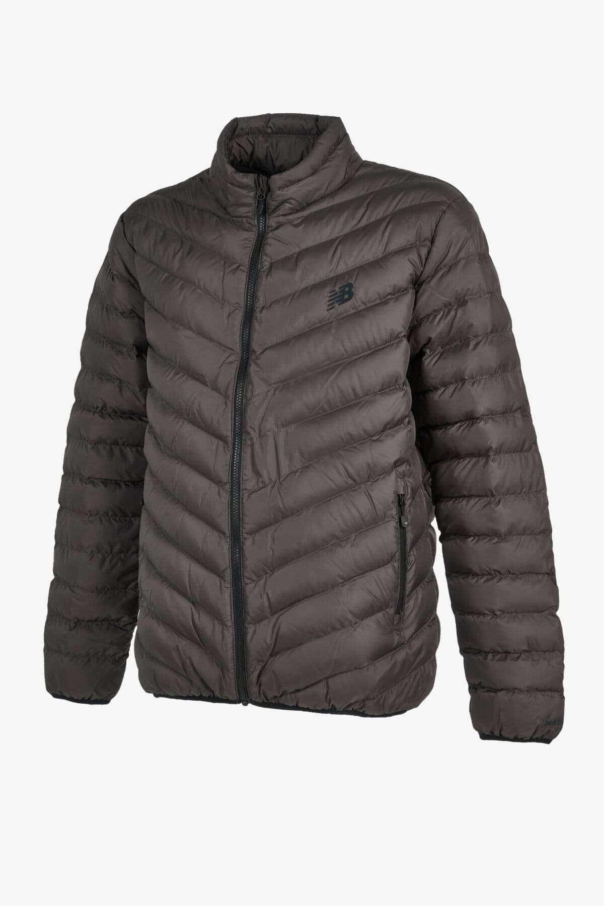 کاپشن اسپرت نیو بالانس مردانه پلی استر خاکستری راسته Regular/رگولار بیسیک اسپرت | New Balance TYC00560856327 TR
