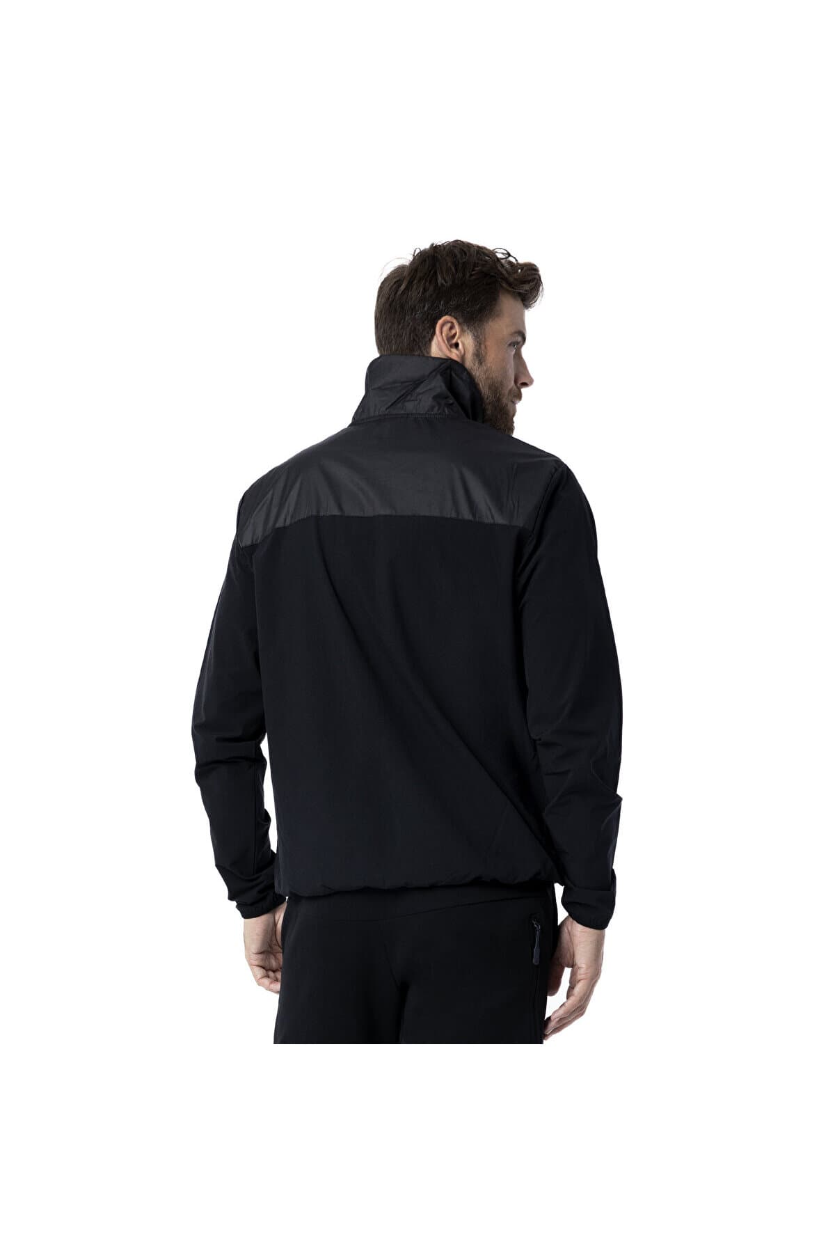 بارانی اسپرت نیو بالانس مردانه پارچه مشکی اسپرت راسته Regular/رگولار بیسیک اسپرت | New Balance APP119 TR — تصویر ۴