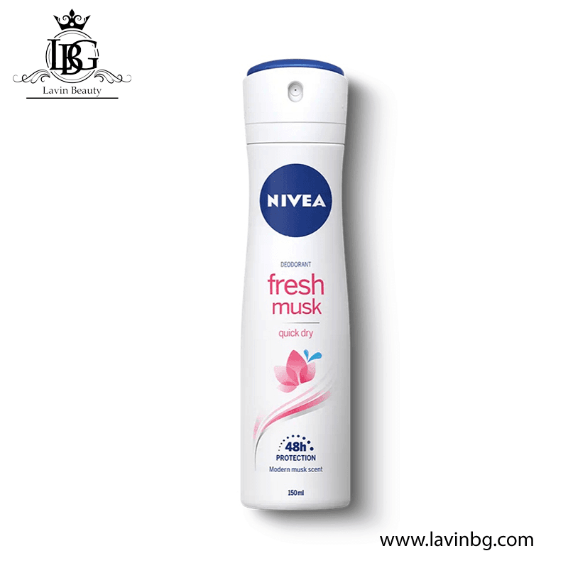 اسپری ضد تعریق زنانه نیوآ مدل Fresh Musk حجم 150 میل – Nivea