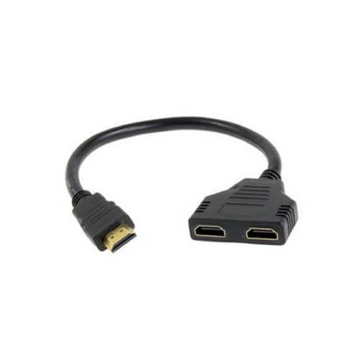 تبدیل کابلی 1به 2 HDMI
