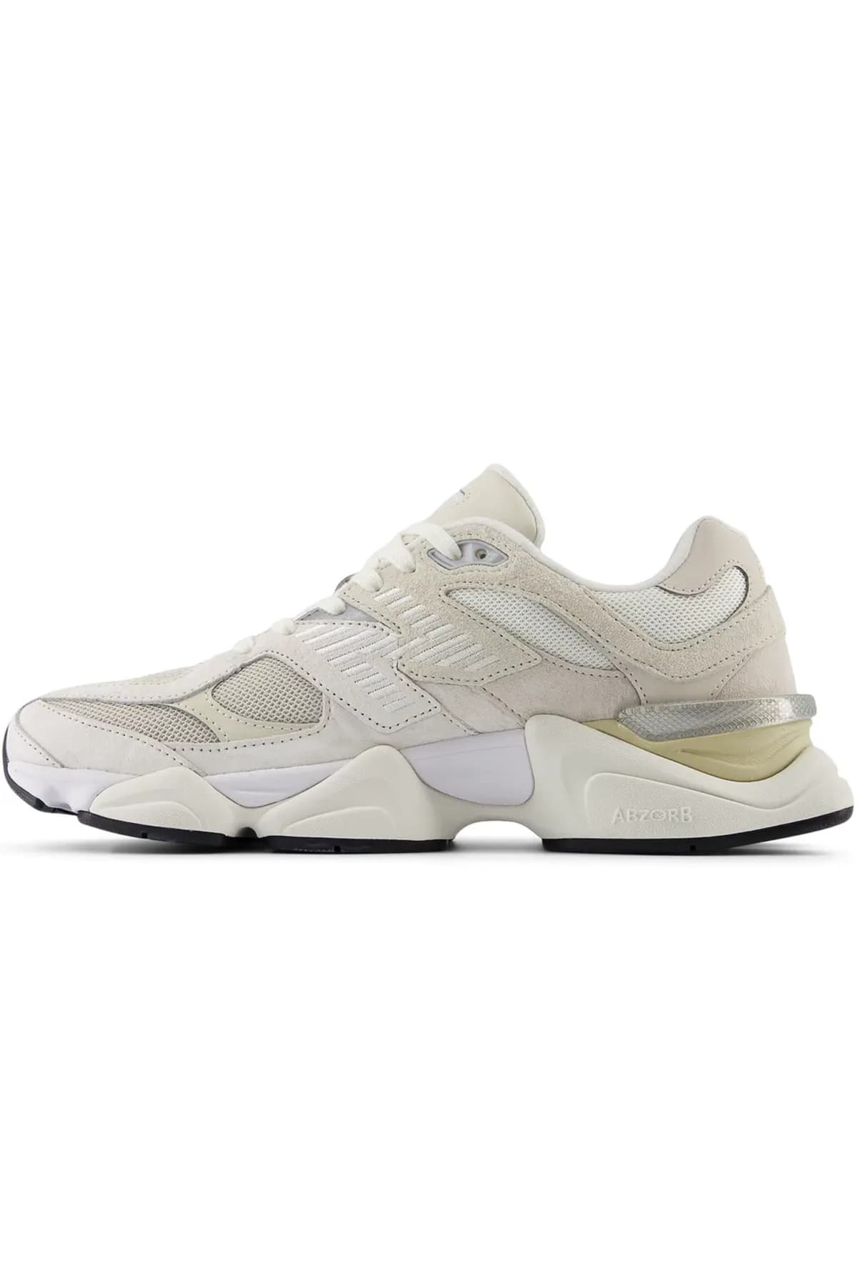کفش اسنیکر نیو بالانس زنانه پارچه رنگارنگ بیسیک راسته کژوال/روزمره | New Balance U9060WHT VN — تصویر ۲